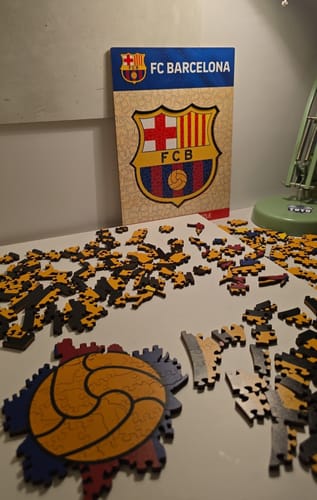 Customer photo review of FC Inter® Logo - Wooden Puzzle
