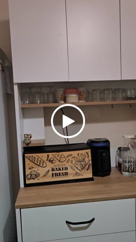 Customer video review of Rani JE208 Çok Amaçlı Dolap 8 Kapaklı 2 Çekmeceli Kiler Mutfak Dolabı Beyaz - Sepet Ceviz