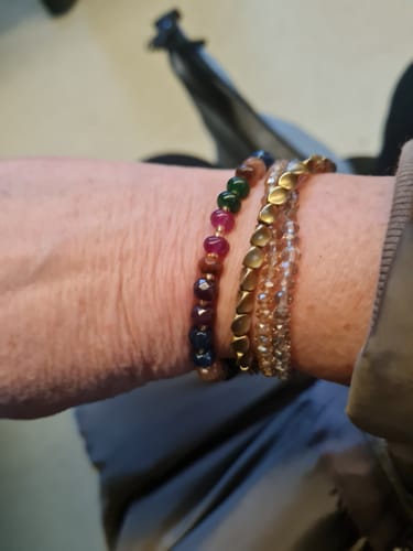 Customer photo review of Tibetisches Glücksarmband