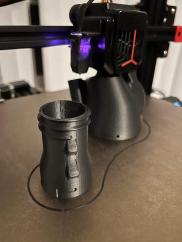 Customer photo review of DIY Kit for Dewalt 779/780 Dust Collection Chute (3D Print Your Own!)