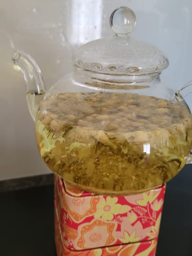 Customer photo review of Blooming Tea Balls in Gift Box