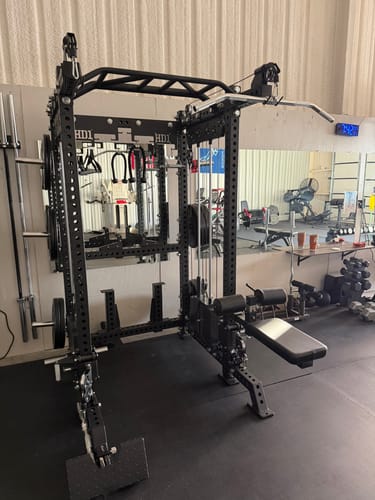 Customer photo review of Blazzed HD1 Squat Rack Functional Trainer