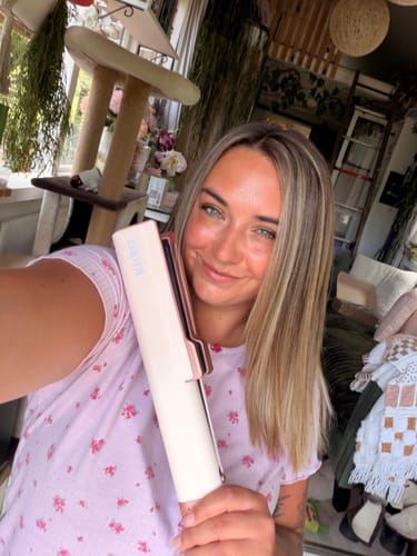 Customer photo review of Malibee 2-in-1 Air Straightener