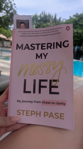 Customer photo review of 'Mastering My Messy Life' - Signed Copy