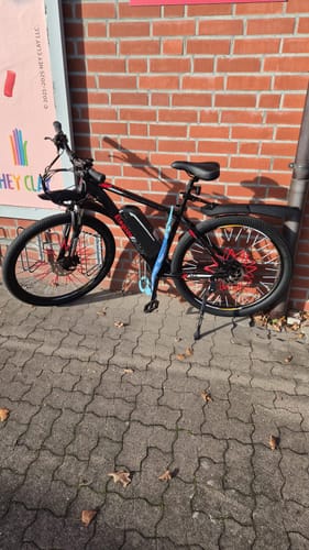 Customer photo review of Electric Mountain Bike Mopride 2