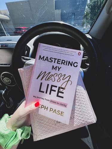 Customer photo review of 'Mastering My Messy Life' - Signed Copy
