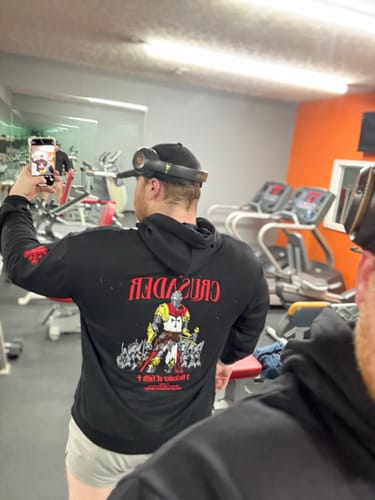 Joshua C. review of Soldier Embroidery Hoodie image 1 out of 1