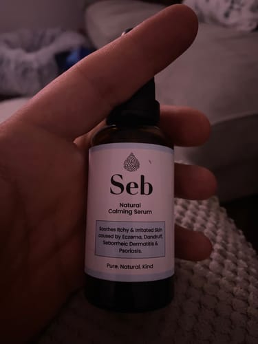 Customer photo review of Seb Natural Calming Serum