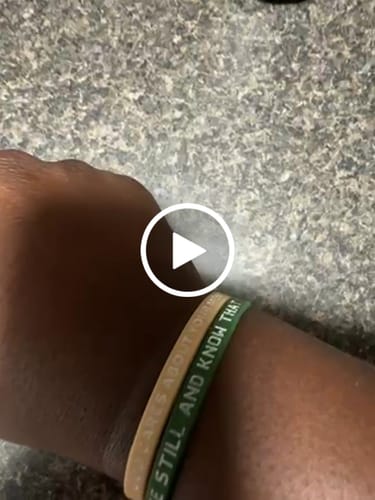 Customer video review of Christian Rubber Bracelet Packs