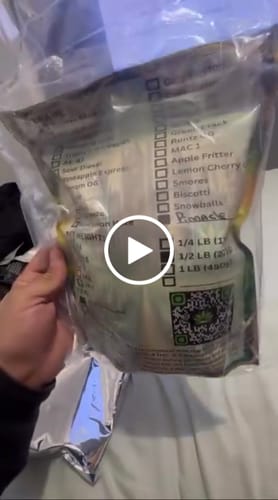 Customer video review of Berry Pie THCA Flower LB