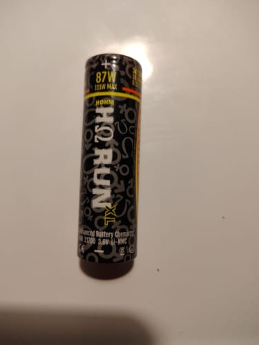 Customer photo review of Hohm Tech Run XL 21700 4007mAh 30.3A Battery