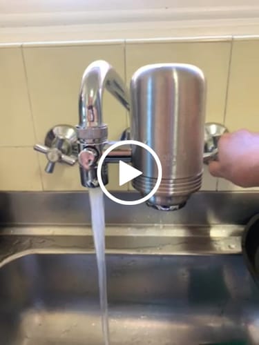 Customer video review of Evolved H2O™ Advanced Tap Filter