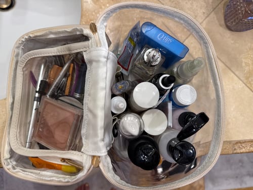 Mary N. review of Carry-on Clear Makeup Bag image 1 out of 1