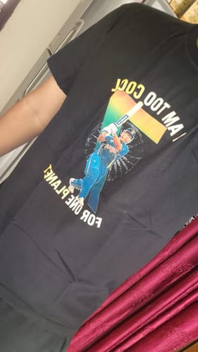 Customer photo review of “The Dhoni Drop” - Limited Edition Exclusive Tee