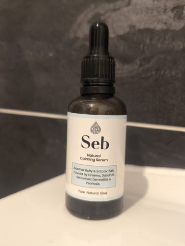 Customer photo review of Seb Natural Calming Serum