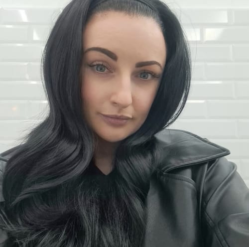 Customer photo review of The Headband Wig Perfect Wave