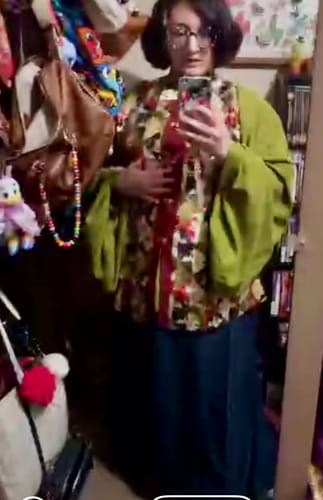 Customer photo review of Shui Tan 水田 Paddy Fields Late Ming Fangling Square Collar Bijia Vest