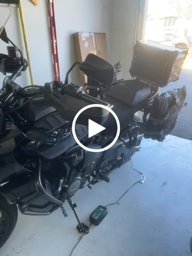 Customer video review of 60L - Apex Large ADV Touring Panniers for Harley Pan America RA1250/S