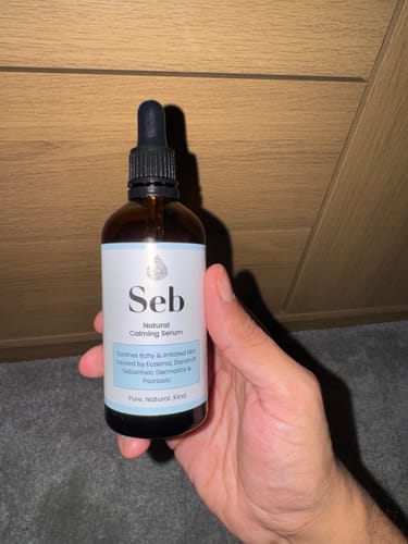 Customer photo review of Seb Natural Calming Serum