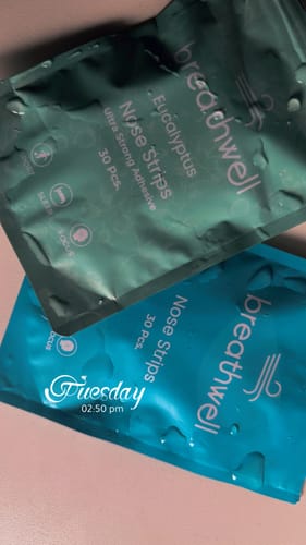 Customer photo review of Breathwell - Näsplåster