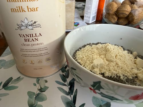 Customer photo review of Vanilla Premium Whey Protein