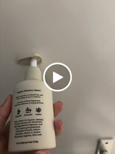 Customer video review of Leave-In Conditioner