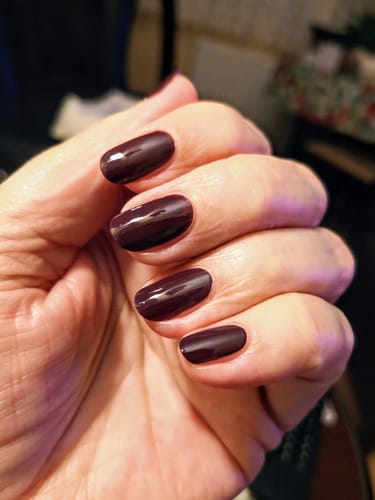 Customer photo review of Vegánsky lak na nechty Bordeux Didier Lab 10ml