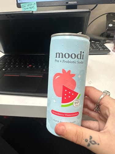 Customer photo review of Pre + Probiotic Soda