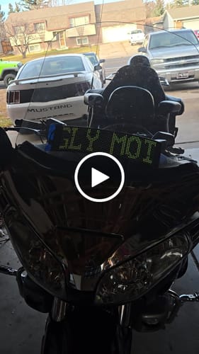 Customer video review of Moto Eyes - Animated Moto Eyes