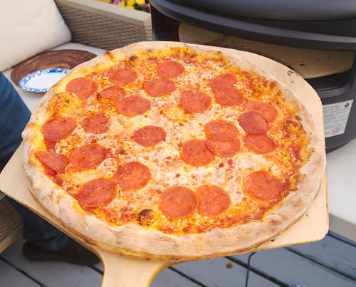 Customer photo review of Festa Pizza Oven Essentials Bundle