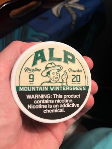 Daniel H. review of Mountain Wintergreen Nicotine Pouches image 1 out of 1