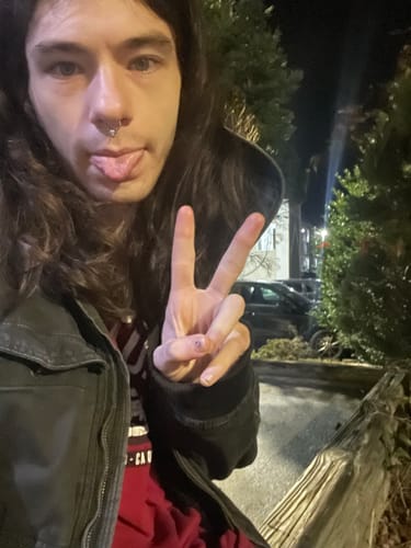 Customer photo review of FAUX 6TH CIRCLE OF HELL SEPTUM