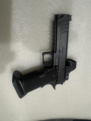 Customer photo review of STI 2011 Brass Magwell | IPSC/USPSA Open