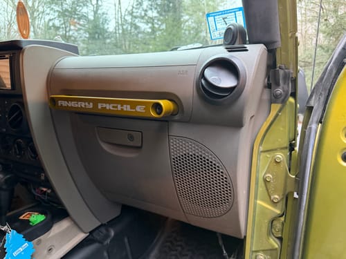Customer photo review of Grab Bar For 2007 - 2010 Jeep Wrangler JK - CMM Offroad