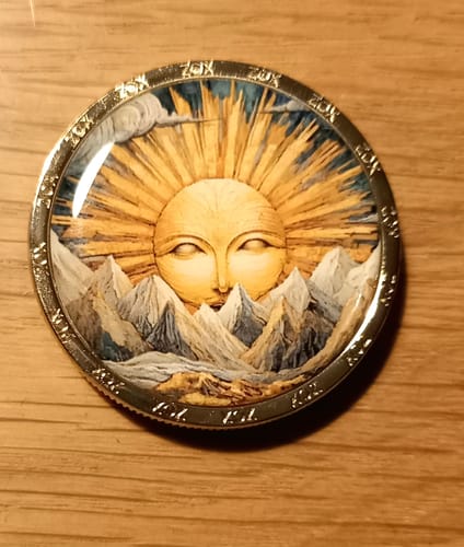 Customer photo review of Memento Vivere Interactive Coin