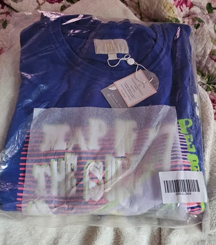 Customer photo review of Zero O'Clock Crewneck Sweater