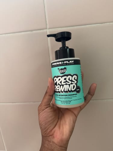 Customer photo review of PRESS REWIND CURL RETENTION SHAMPOO 236ML