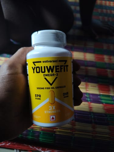 Customer photo review of YouWeFit Omega-3 Fish Oil (60 Capsules), 1250mg