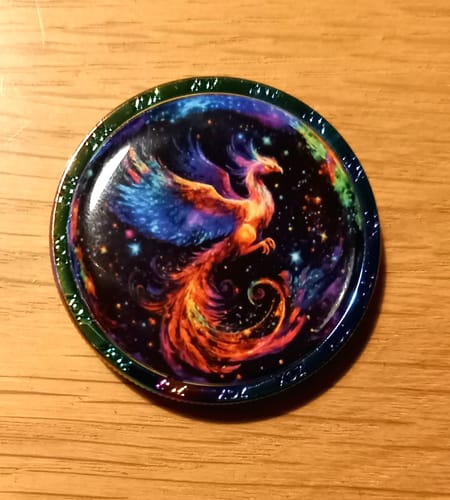 Customer photo review of Amor Fati Interactive Coin