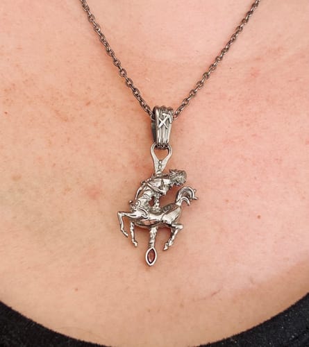 Customer photo review of ZODIAC PENDANTS