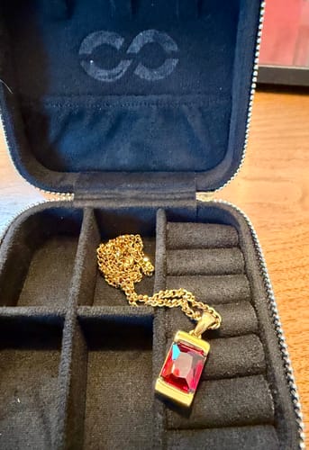 Customer photo review of Chip - Garnet