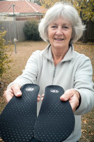 Customer photo review of Standard Comfort Insoles – Lightweight and Breathable