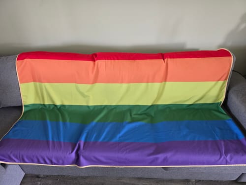 Customer photo review of Pride Splash Blanket™