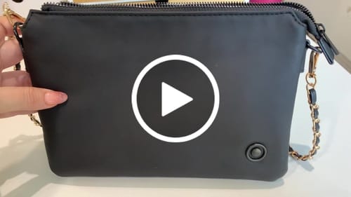 Customer video review of Cartera Bandolera Llavero Ready To Go