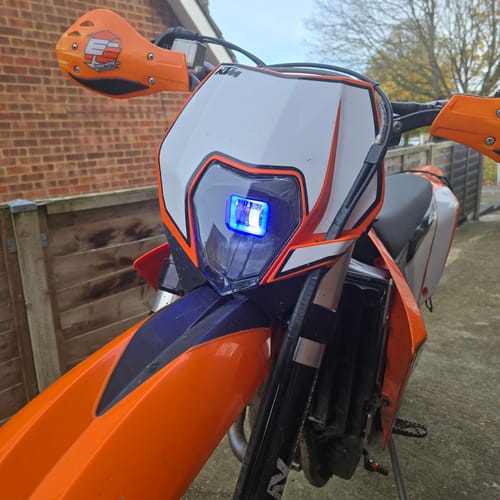 Customer photo review of KTM 2008 - 2013 Headlight light EXC XCW EXC-F XCF-W EXC-E XCR-W SX SXF XC