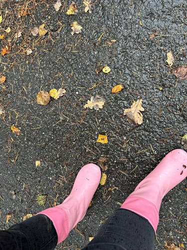Customer photo review of Brisk Ⅰ - Barefoot Rain Boots