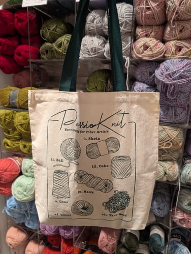 Customer photo review of Yarnology Tote Bag