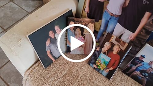 Customer video review of 3 x A2 Canvas Combo