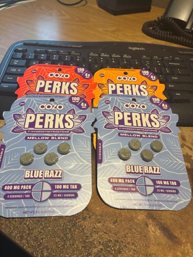 Customer photo review of 4ct 100mg Dozo PERKS 7-HYDROXYMITRAGYNINE | 400mg per PACK