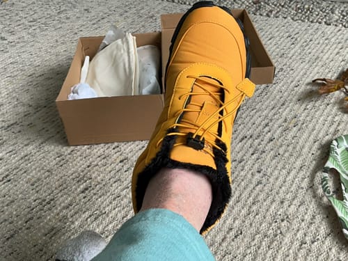 Customer photo review of Arctic Contact 4.0® Barefoot Shoes